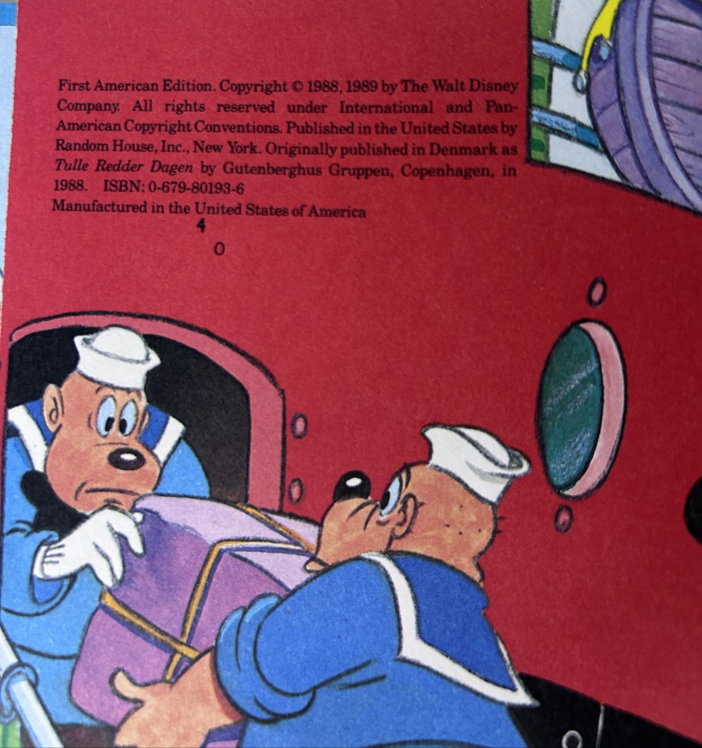 Disney's DuckTales: Webby Saves the Day – Wonderful World of Reading Vintage Hardcover | Disney 1980s