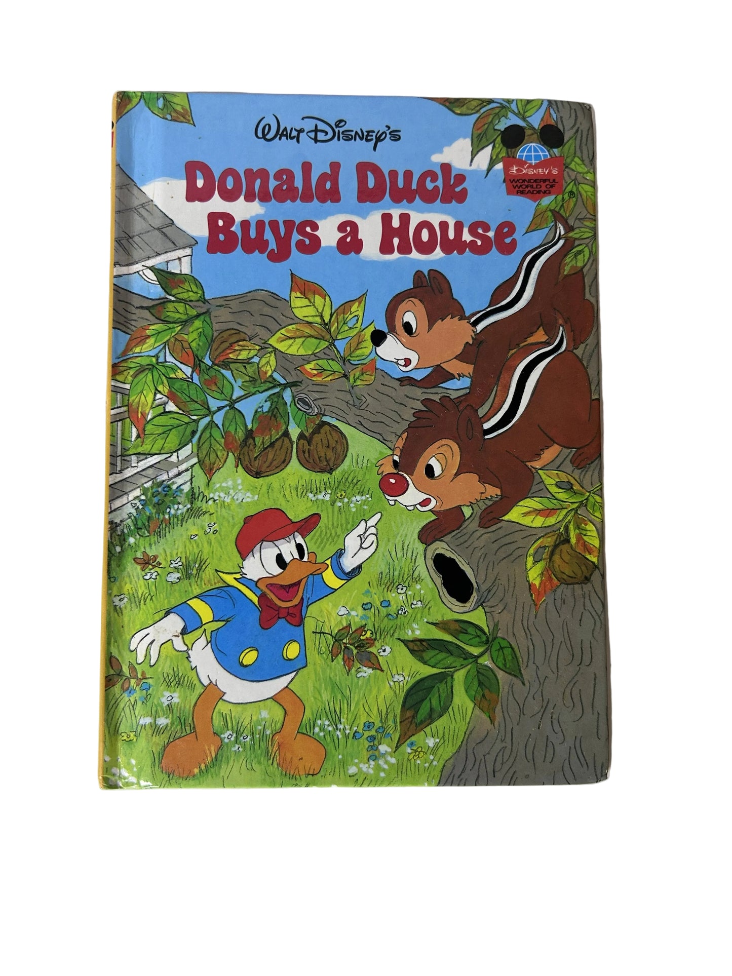 Walt Disney's Donald Duck Buys a House – Wonderful World of Reading First American Edition Hardcover | Random House 1987