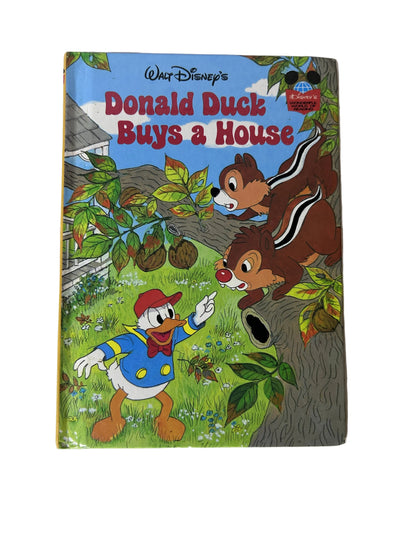 Walt Disney's Donald Duck Buys a House – Wonderful World of Reading First American Edition Hardcover | Random House 1987