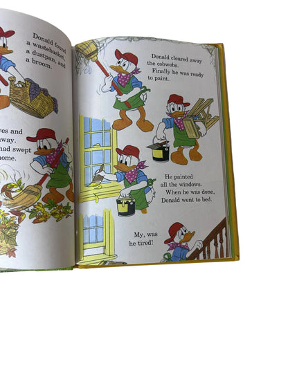 Walt Disney's Donald Duck Buys a House – Wonderful World of Reading First American Edition Hardcover | Random House 1987