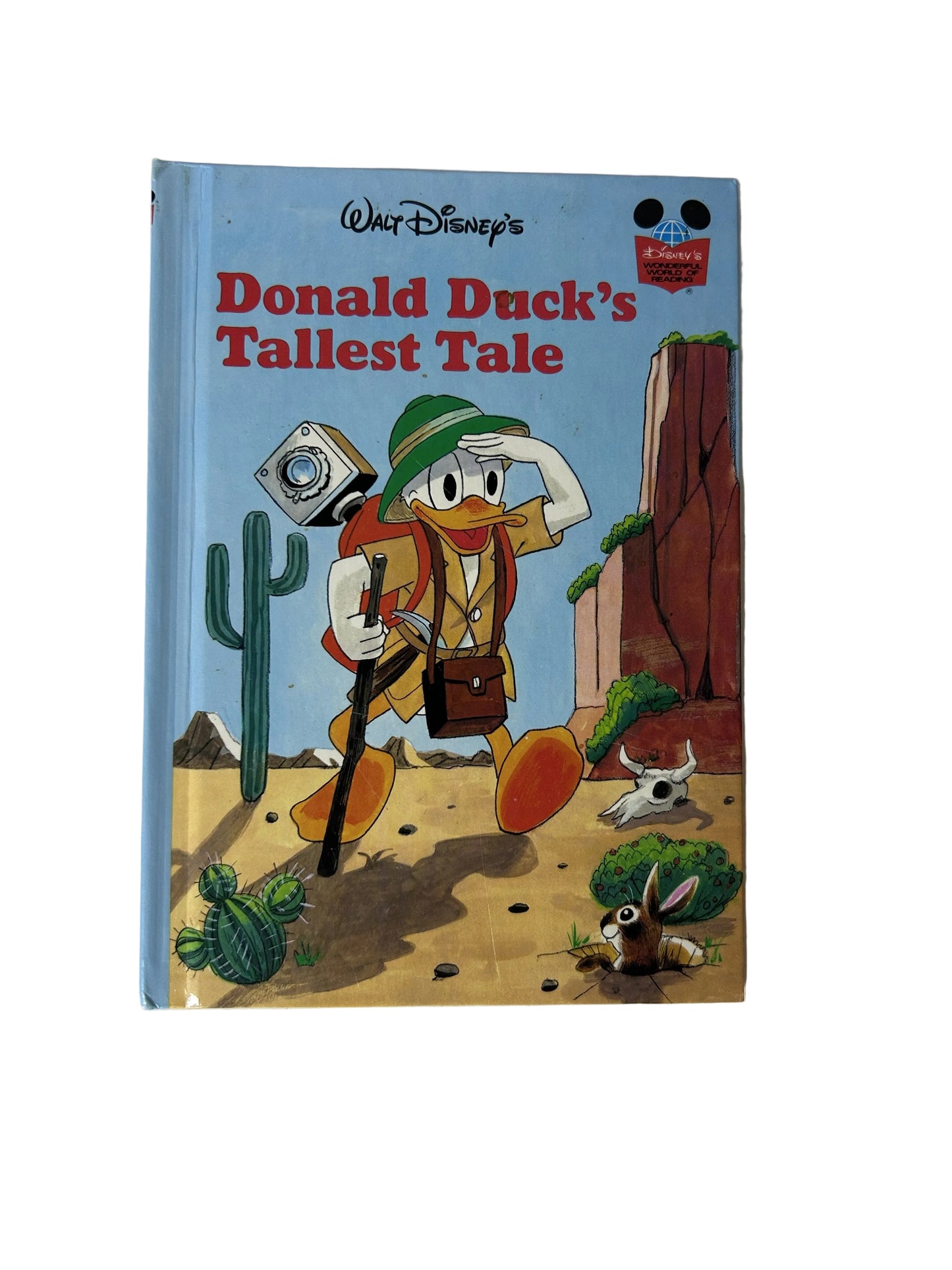 Walt Disney's Donald Duck's Tallest Tale – Grolier Book Club Edition Hardcover | Disney 1980