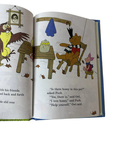 Walt Disney's Winnie-the-Pooh and the Windy Day – Grolier Enterprises Hardcover | Disney Wonderful World of Reading 1984