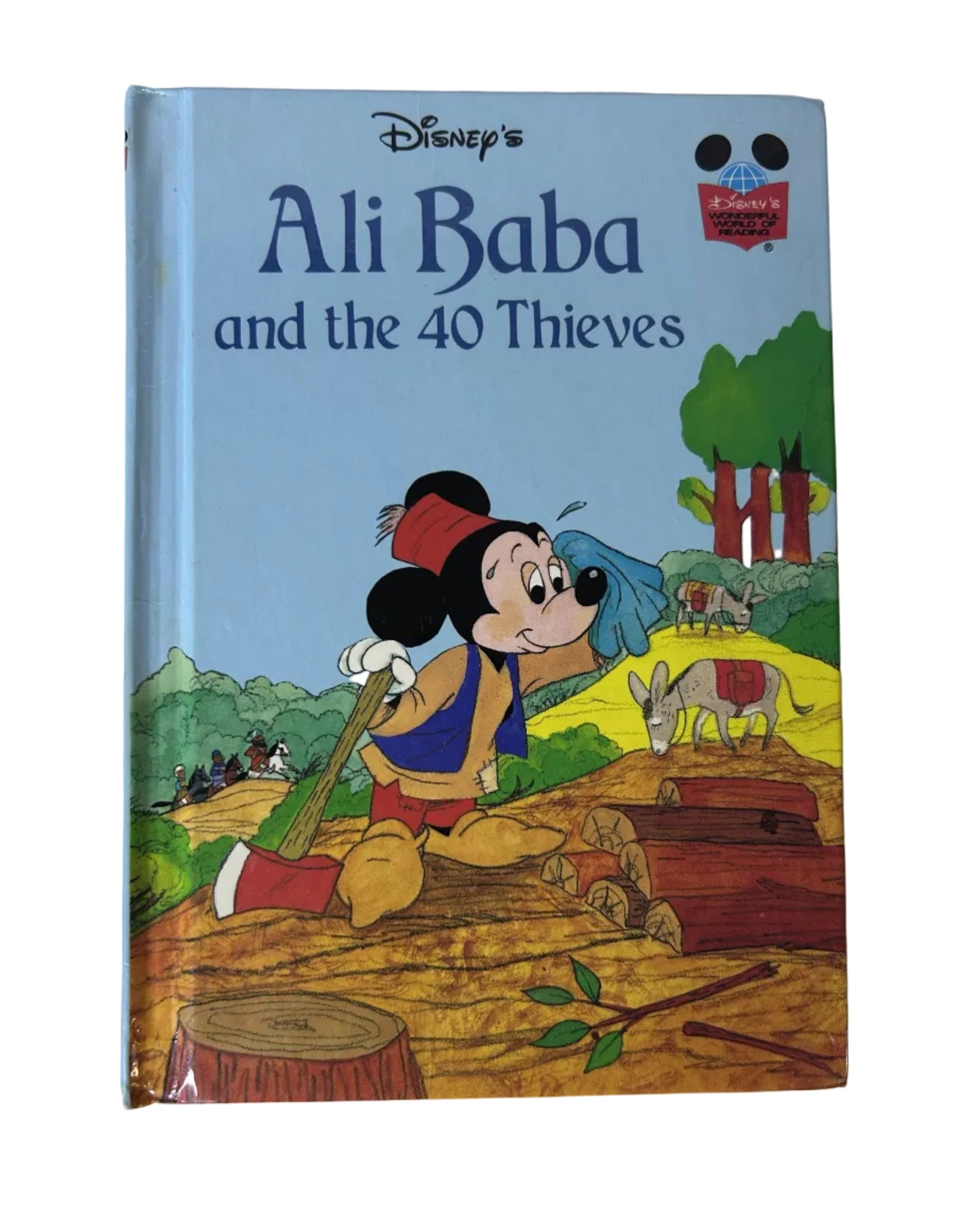 Disney's Ali Baba and the 40 Thieves – Wonderful World of Reading Grolier Book Club Hardcover | Random House 1979