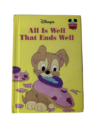 Disney's All Is Well That Ends Well – Wonderful World of Reading Grolier Enterprises Hardcover | Random House 1979