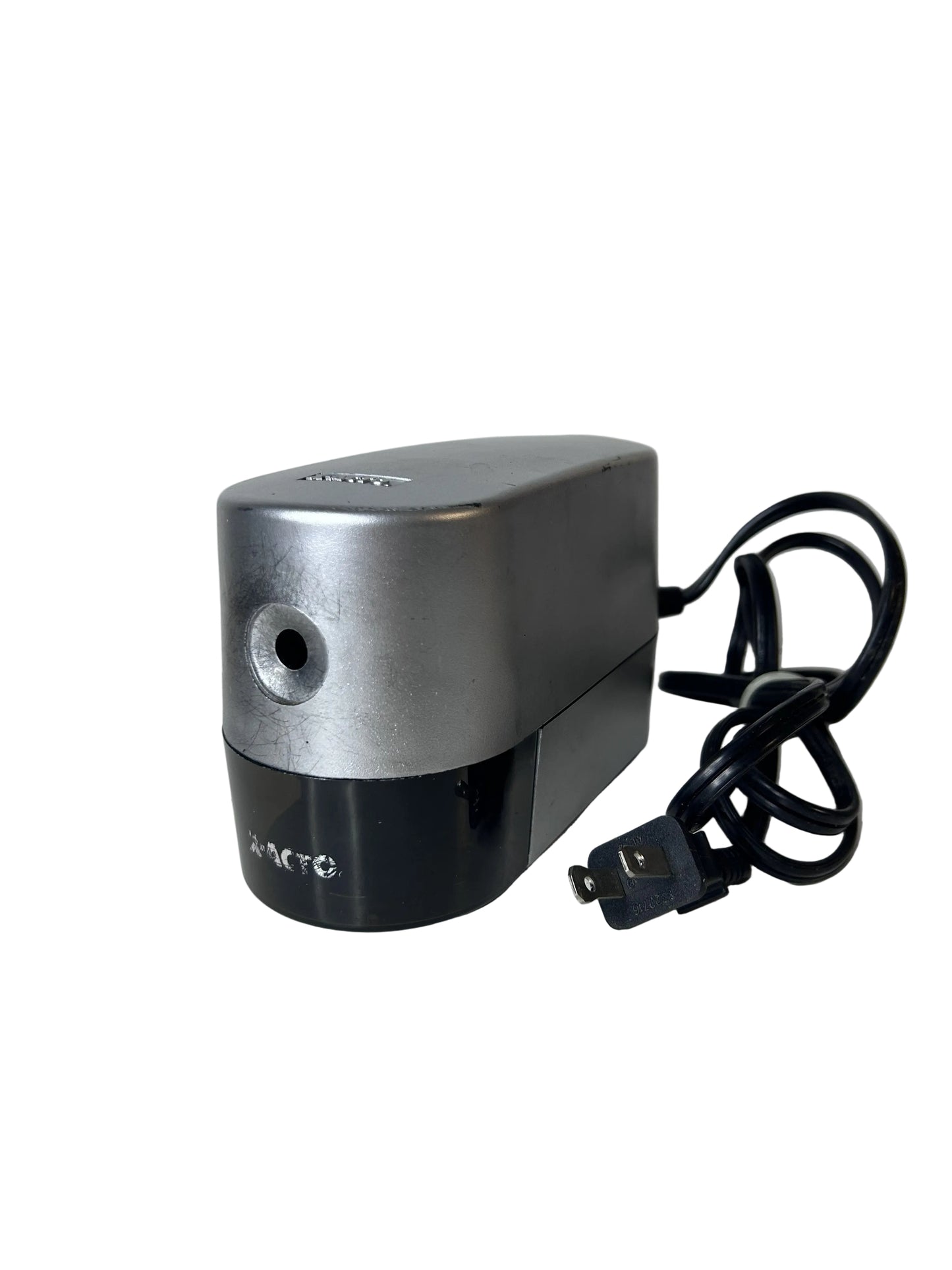 X-ACTO Electric Pencil Sharpener Model 1924X — Elmer's Products, Inc. (2009), 120V, UL Listed, Made in China
