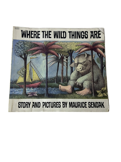 Where the Wild Things Are by Maurice Sendak — Harper Trophy (1984), 25th Anniversary Edition, Caldecott Medal Winner