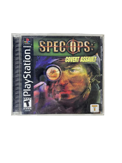 Spec Ops: Covert Assault CIB — PlayStation 1 (PS1), Take-Two Interactive (2001), SLUS-01420