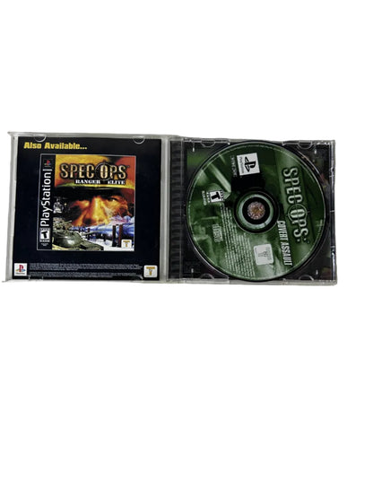 Spec Ops: Covert Assault CIB — PlayStation 1 (PS1), Take-Two Interactive (2001), SLUS-01420