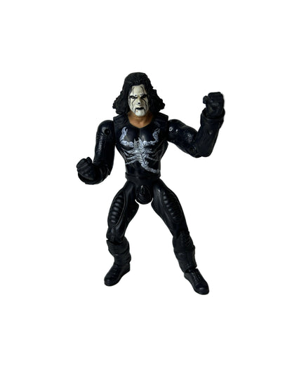 Sting WCW Smash 'N Slam Action Figure — Toy Biz (1999), Crow Era, World Championship Wrestling