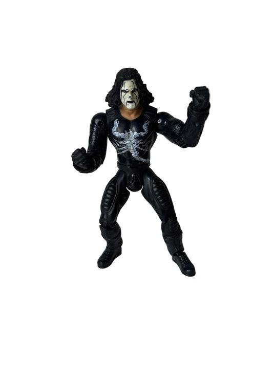 Sting WCW Smash 'N Slam Action Figure — Toy Biz (1999), Crow Era, World Championship Wrestling