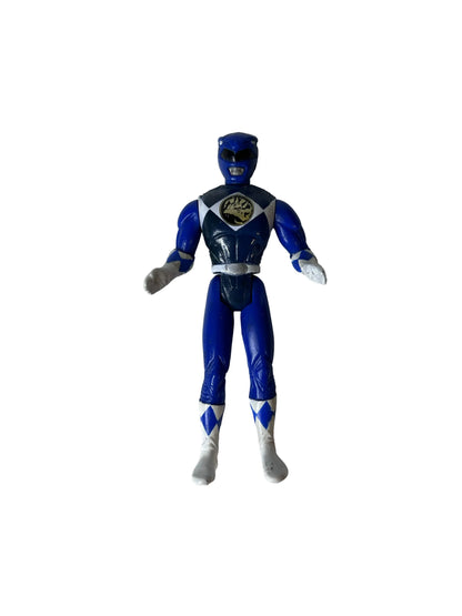 Mighty Morphin Power Rangers Blue, Black & Yellow Ranger Action Figure Bundle — Saban / Bandai (1995), Loose, Vintage Sentai Collectible