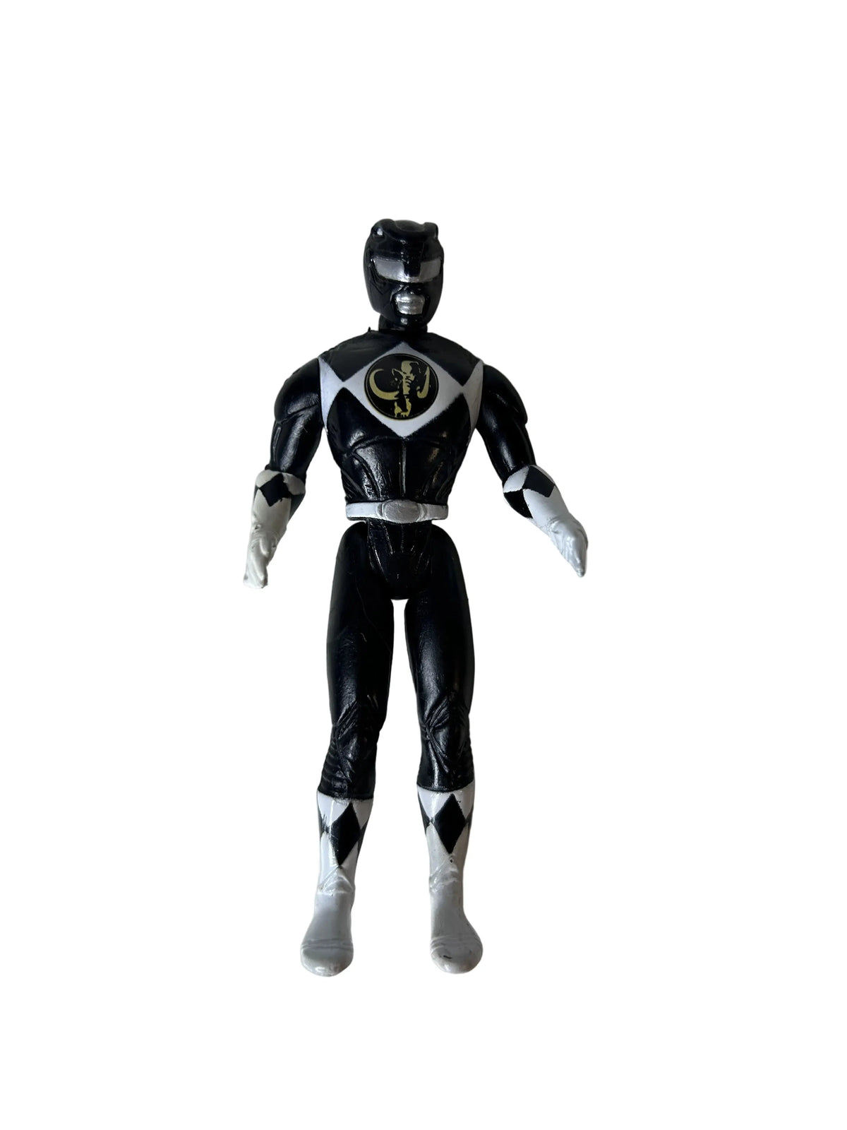 Mighty Morphin Power Rangers Blue, Black & Yellow Ranger Action Figure Bundle — Saban / Bandai (1995), Loose, Vintage Sentai Collectible