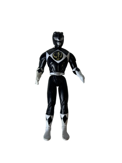 Mighty Morphin Power Rangers Blue, Black & Yellow Ranger Action Figure Bundle — Saban / Bandai (1995), Loose, Vintage Sentai Collectible