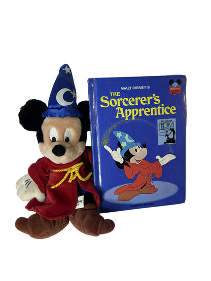 Vintage 1990s Walt Disney World Sorcerer Mickey 3-Piece Nostalgia Bundle