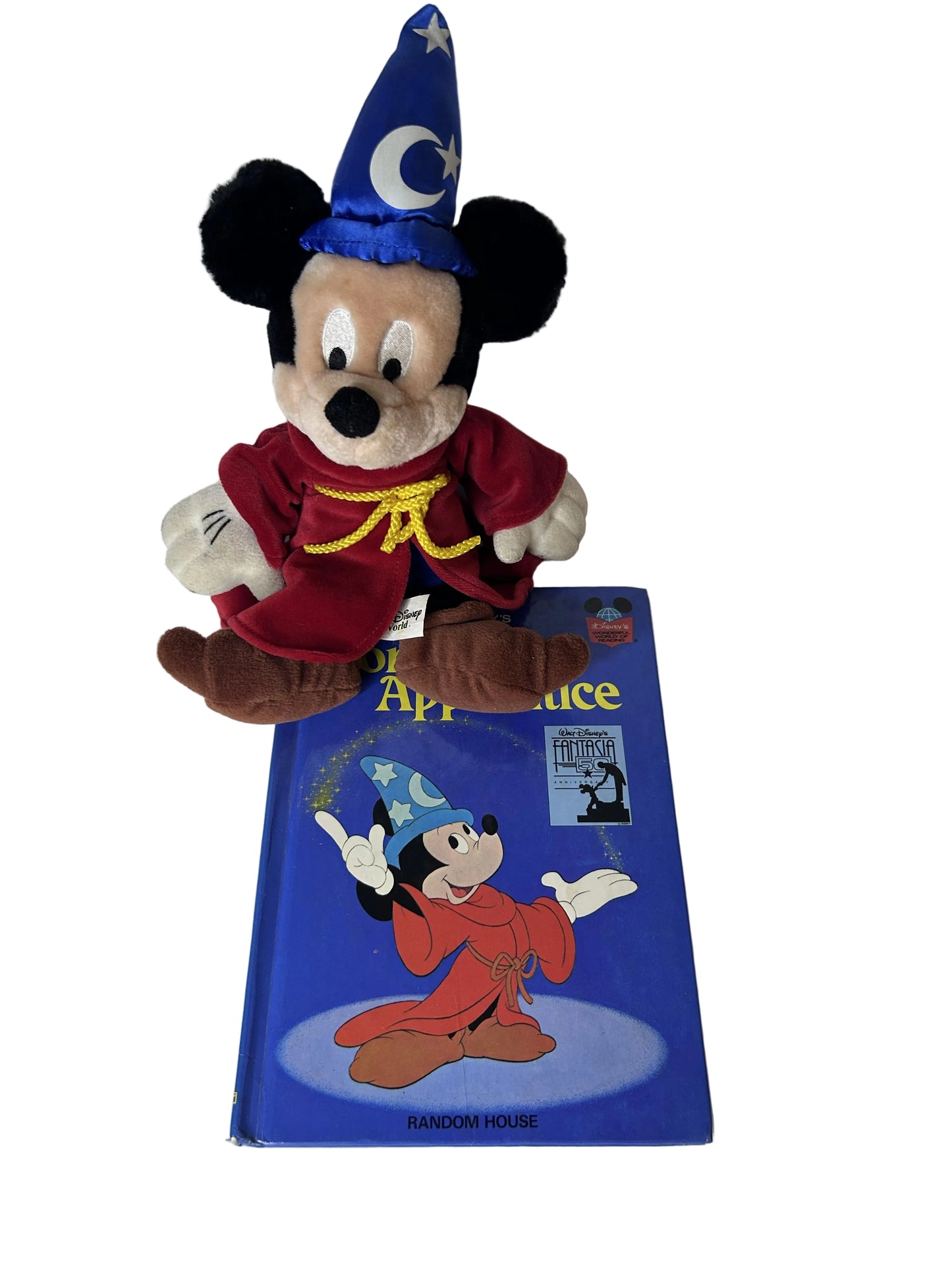 Vintage 1990s Walt Disney World Sorcerer Mickey 3-Piece Nostalgia Bundle