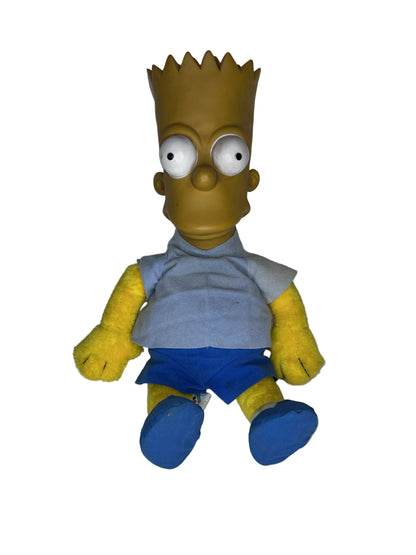 Bart Simpson Plush Doll — ACME (1990), The Simpsons, Twentieth Century Fox, Made in Korea