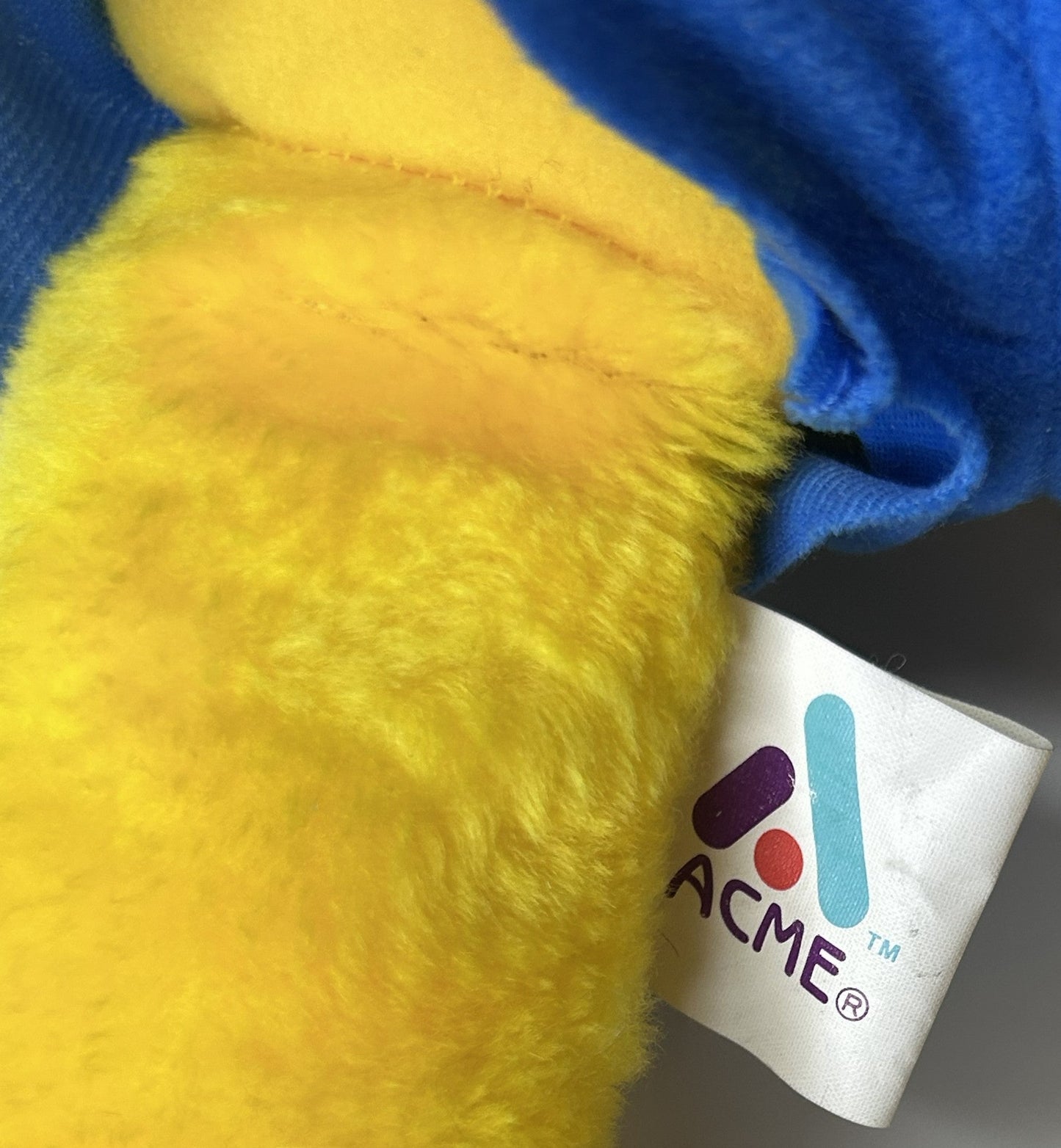 Bart Simpson Plush Doll — ACME (1990), The Simpsons, Twentieth Century Fox, Made in Korea