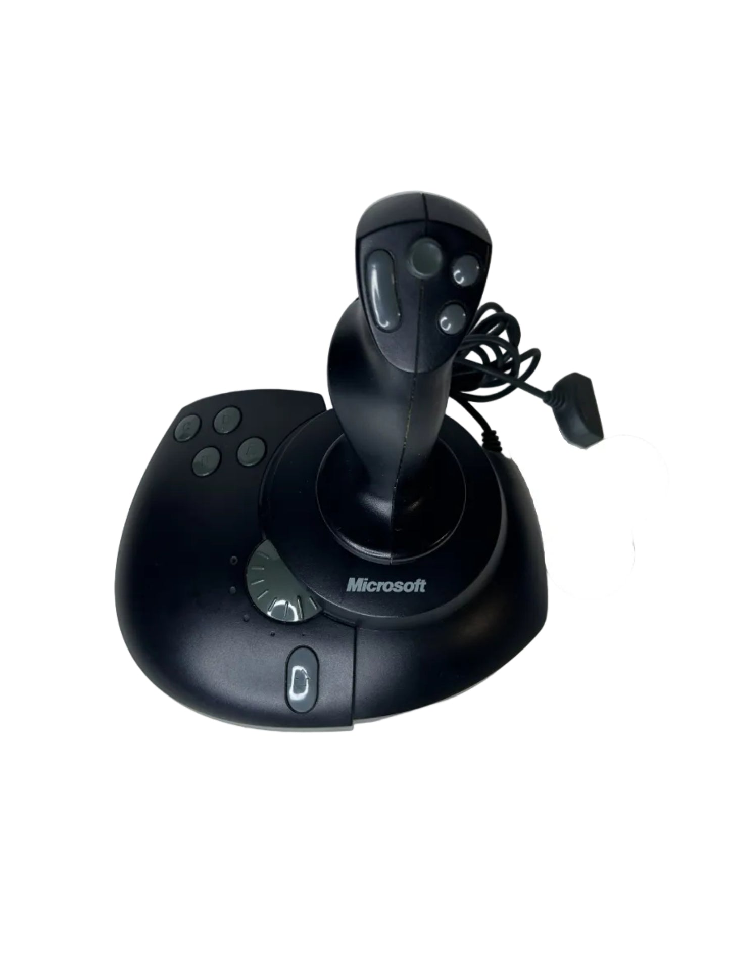 Microsoft SideWinder Precision Pro Joystick — PC Game Port (Late 1990s), Made in Malaysia (X03-57540), Loose