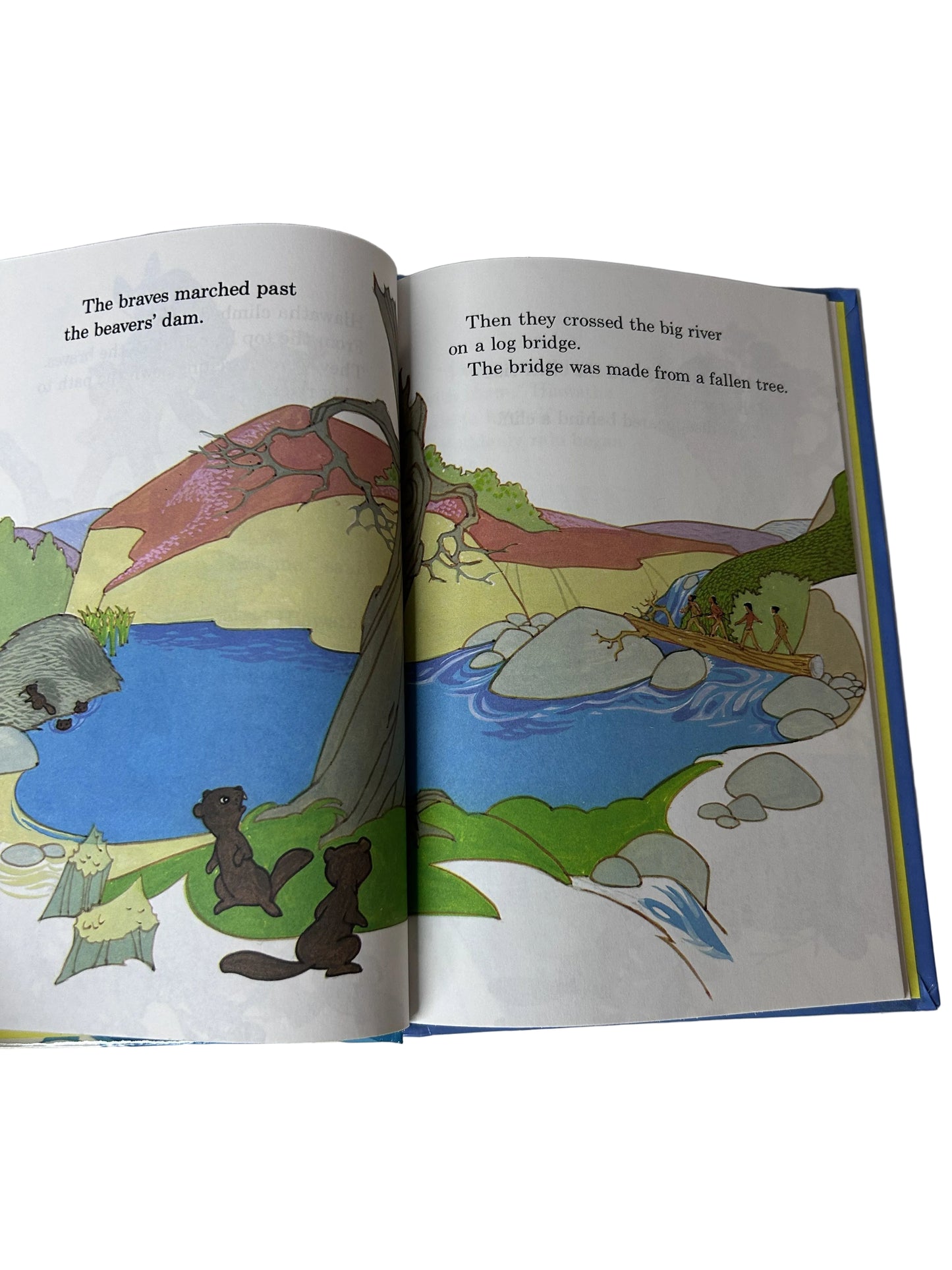 Walt Disney's Hiawatha and the Big Flood — Grolier Book Club Edition (1984), Hardcover
