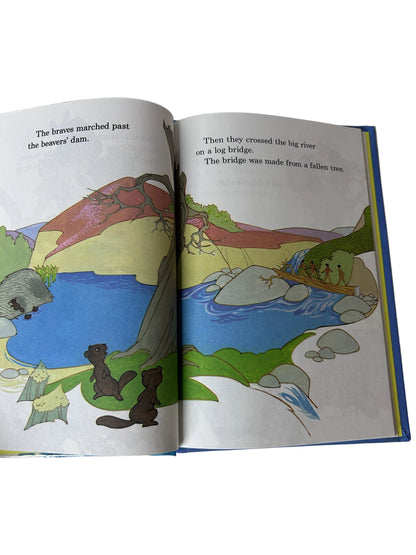 Walt Disney's Hiawatha and the Big Flood — Grolier Book Club Edition (1984), Hardcover