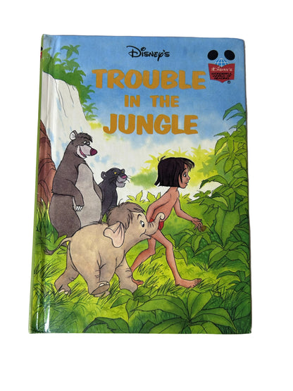 Disney's Trouble in the Jungle — Grolier Enterprises Edition (1984), Hardcover