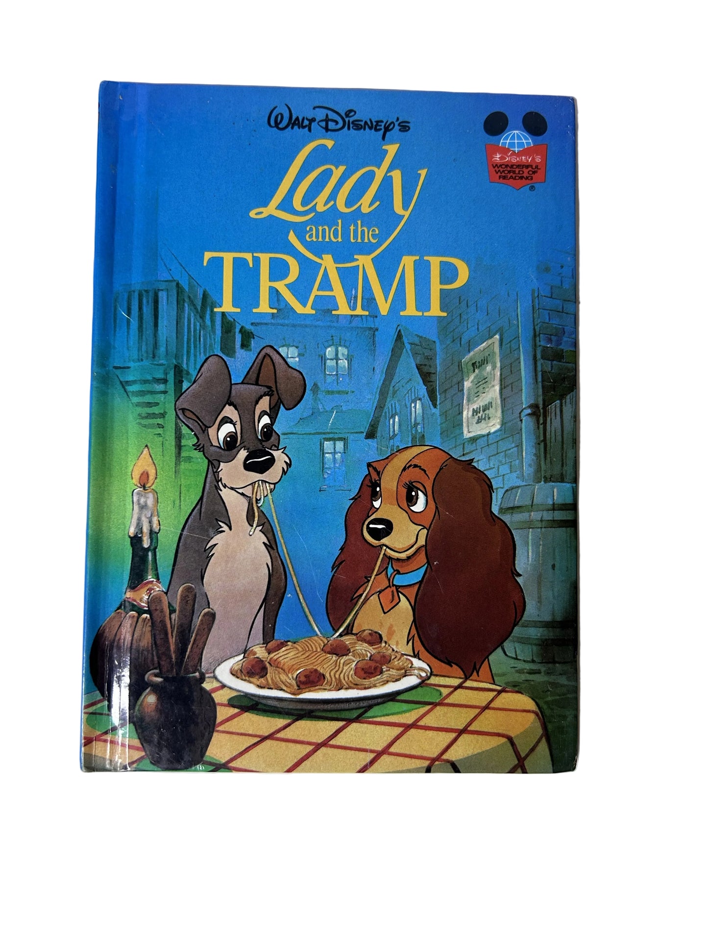 Walt Disney's Lady and the Tramp — Grolier Book Club Edition (1994), Hardcover