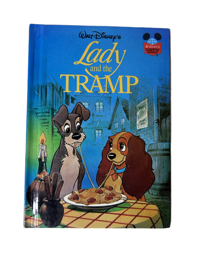 Walt Disney's Lady and the Tramp — Grolier Book Club Edition (1994), Hardcover