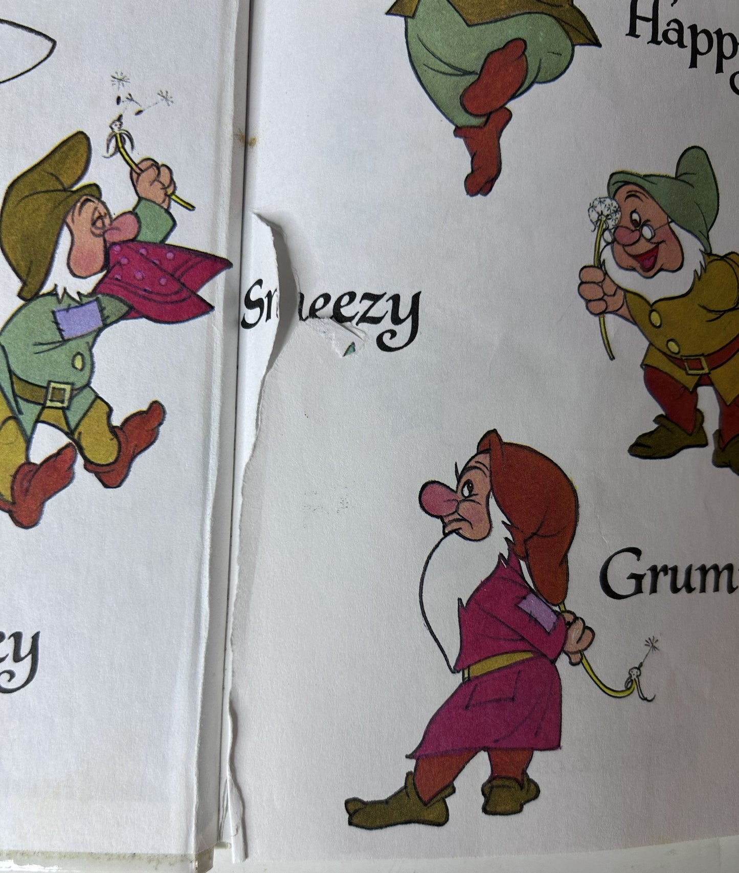 Walt Disney's Snow White and the Seven Dwarfs — Random House Edition (1973), Hardcover
