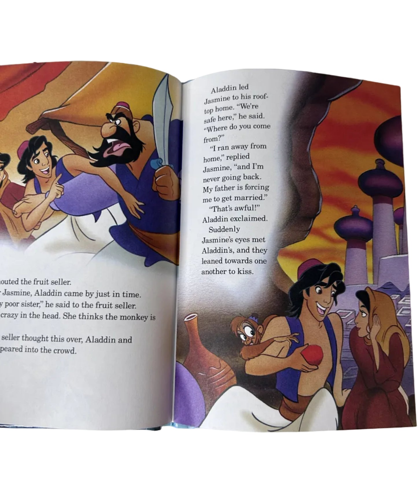 Disney's Aladdin — Grolier Enterprises First American Edition (1993), Hardcover