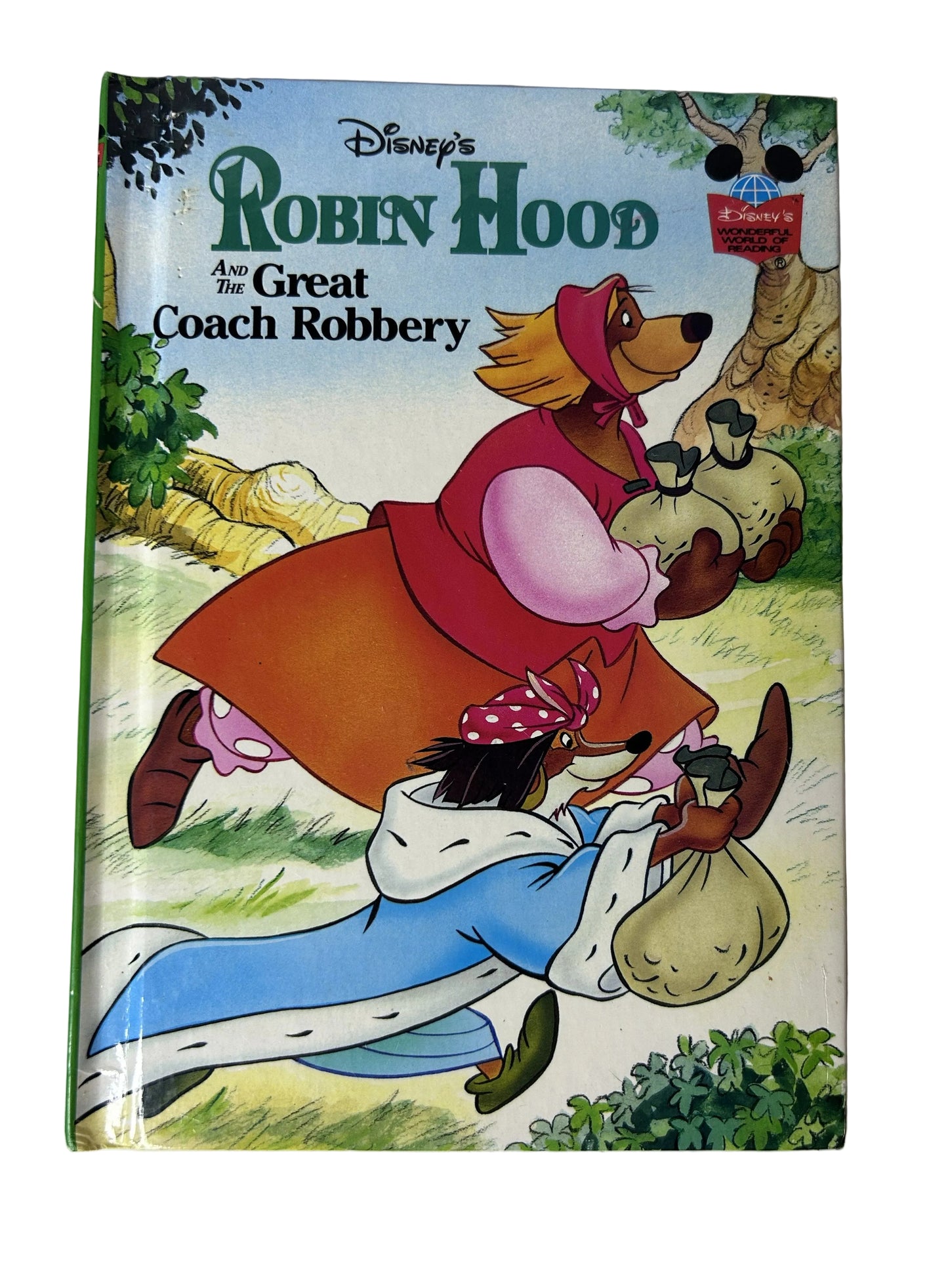 Disney's Robin Hood and the Great Coach Robbery — Grolier Enterprises (1995), First American Edition, Disney's World of Reading