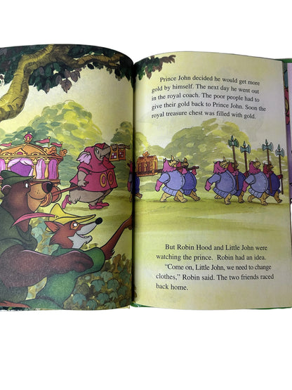 Disney's Robin Hood and the Great Coach Robbery — Grolier Enterprises (1995), First American Edition, Disney's World of Reading