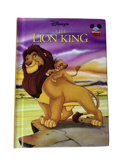 Disney's The Lion King — Grolier Books / Grolier Enterprises (1994), First American Edition, Disney's Wonderful World of Reading
