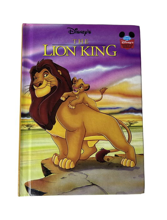 Disney's The Lion King — Grolier Books / Grolier Enterprises (1994), First American Edition, Disney's Wonderful World of Reading