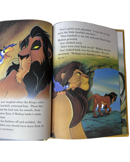 Disney's The Lion King — Grolier Books / Grolier Enterprises (1994), First American Edition, Disney's Wonderful World of Reading