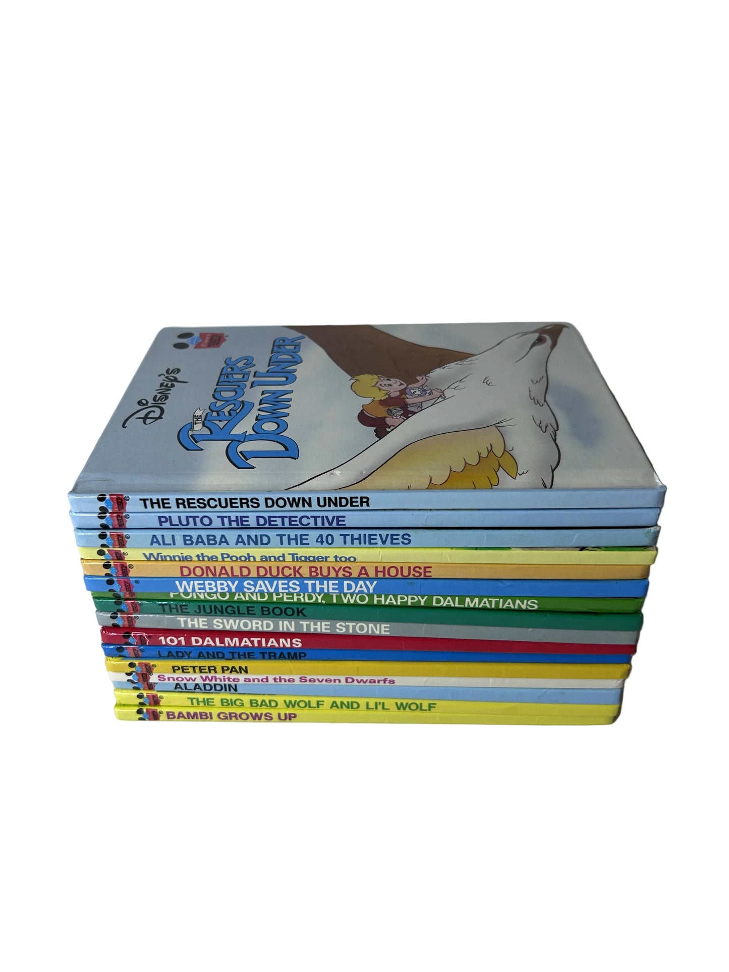 Disney's Wonderful World of Reading — Complete 25-Book Hardcover Bundle | Grolier & Random House Vintage Collection