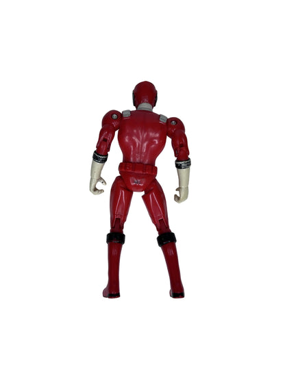 Power Rangers RPM Red Eagle Ranger Action Figure — Bandai Full Throttle (2009), Loose, Sentai Collectible
