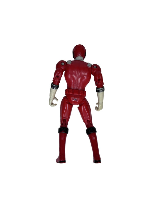 Power Rangers RPM Red Eagle Ranger Action Figure — Bandai Full Throttle (2009), Loose, Sentai Collectible