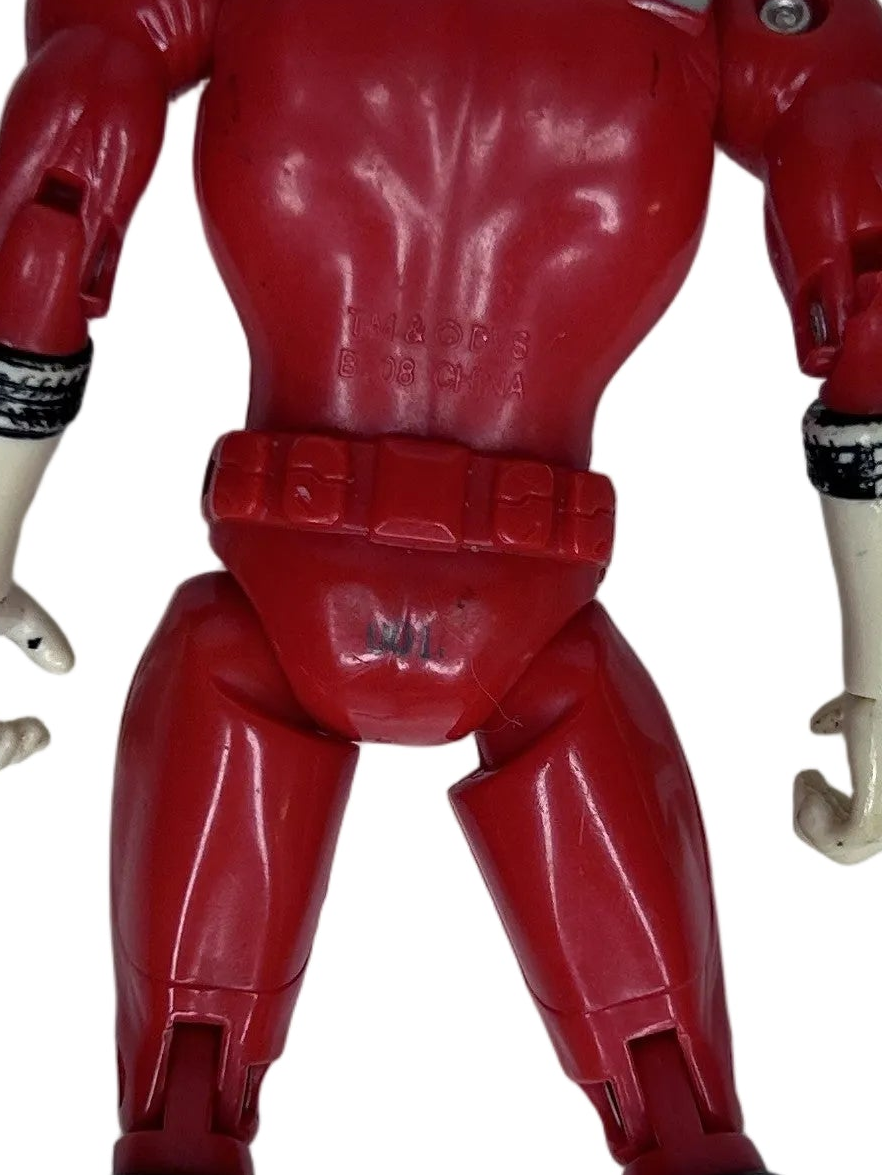 Power Rangers RPM Red Eagle Ranger Action Figure — Bandai Full Throttle (2009), Loose, Sentai Collectible
