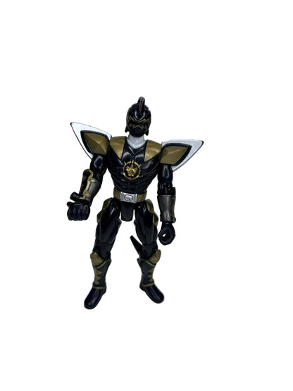 Power Rangers Dino Thunder Black Ranger Super Dino Mode Action Figure — Bandai (2003), Loose, Sentai Collectible