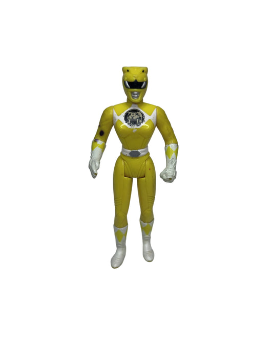 Mighty Morphin Power Rangers Blue, Black & Yellow Ranger Action Figure Bundle — Saban / Bandai (1995), Loose, Vintage Sentai Collectible
