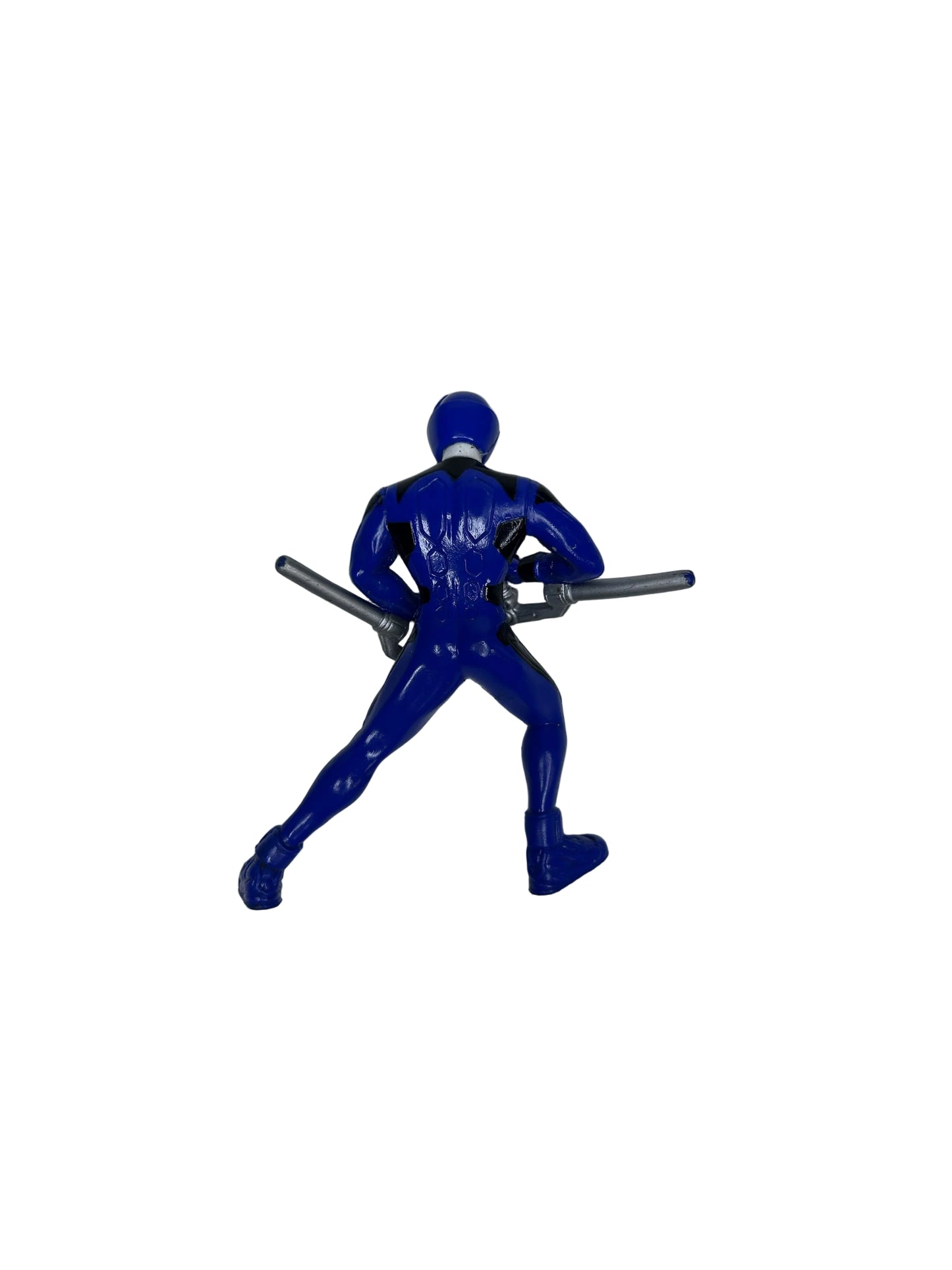 Power Rangers Jungle Fury Blue Ranger Action Figure — Bandai (2007), 3.5", Loose with Accessories, Sentai Collectible