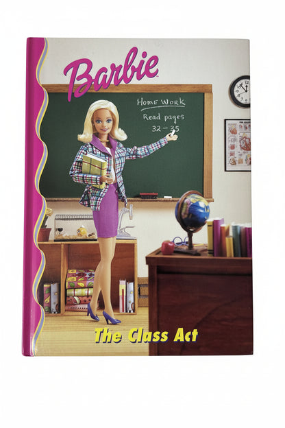 Barbie 4-Book Hardcover Set — Grolier Books / Mattel (1998–99) | Shooting for the Stars, The Legend of the Pink Pearl, Three Cheers for Becky, The Class Act