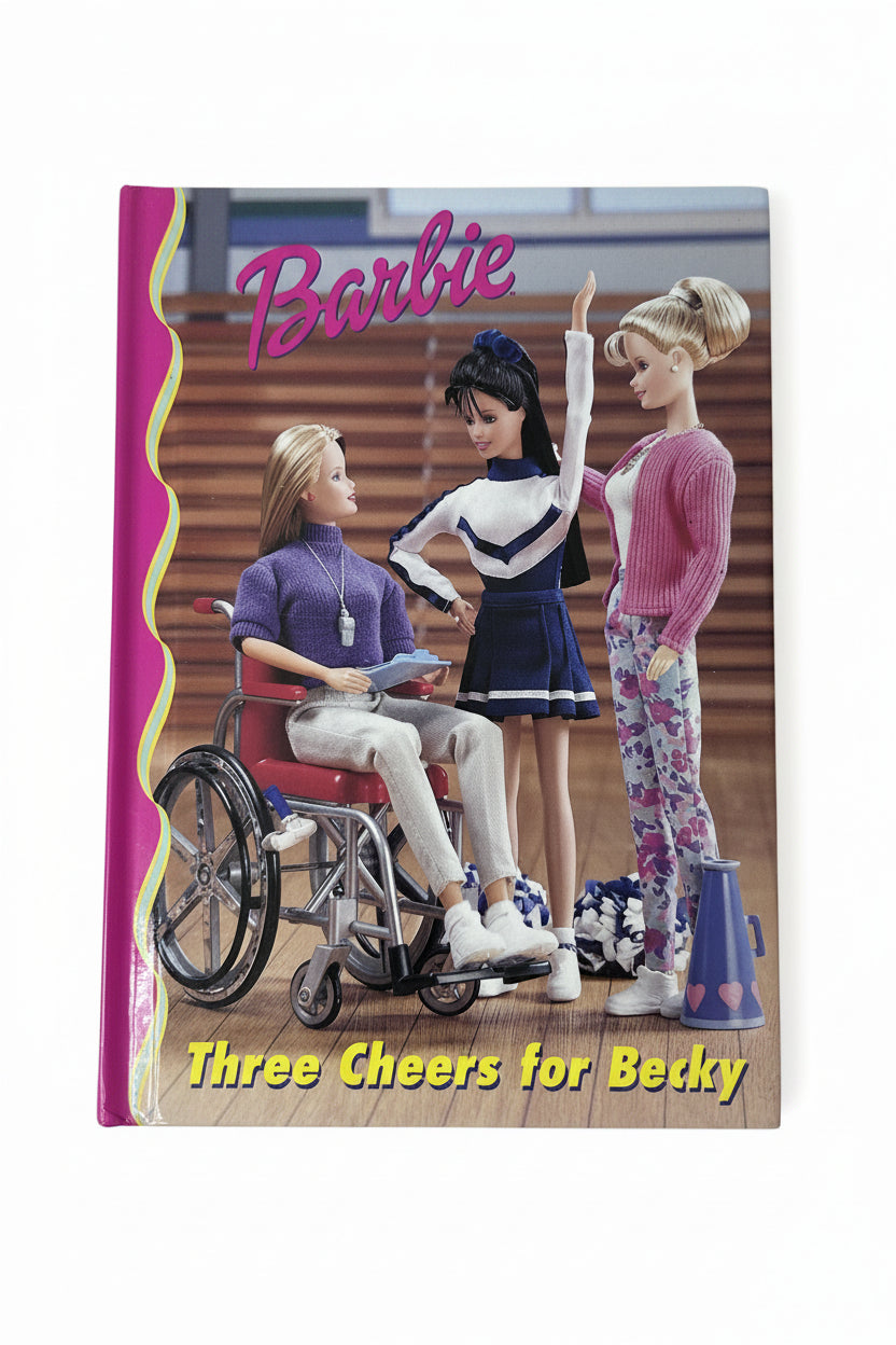 Barbie 4-Book Hardcover Set — Grolier Books / Mattel (1998–99) | Shooting for the Stars, The Legend of the Pink Pearl, Three Cheers for Becky, The Class Act