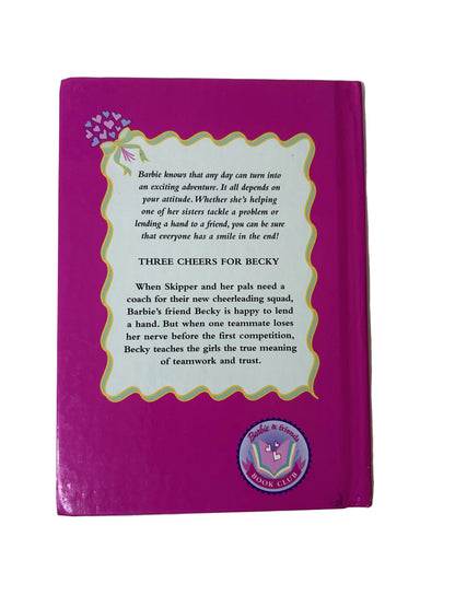 Barbie 4-Book Hardcover Set — Grolier Books / Mattel (1998–99) | Shooting for the Stars, The Legend of the Pink Pearl, Three Cheers for Becky, The Class Act