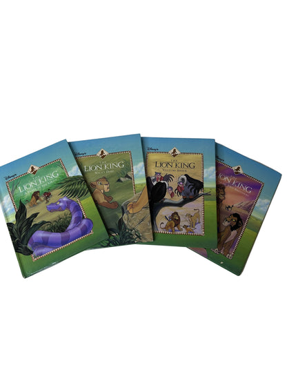 Disney's The Lion King: Six New Adventures — Hardcover Lot Vol. 1–4 of 6 | Kopa's First Appearance | Grolier (1994)
