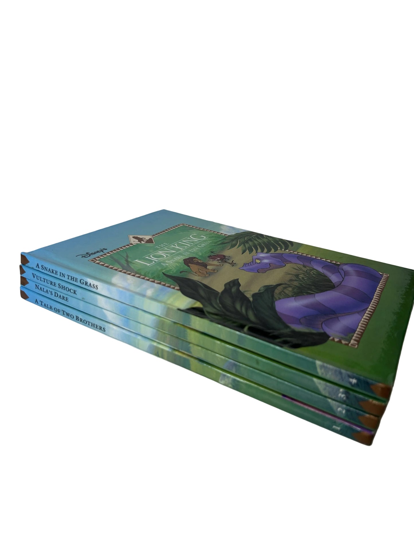 Disney's The Lion King: Six New Adventures — Hardcover Lot Vol. 1–4 of 6 | Kopa's First Appearance | Grolier (1994)