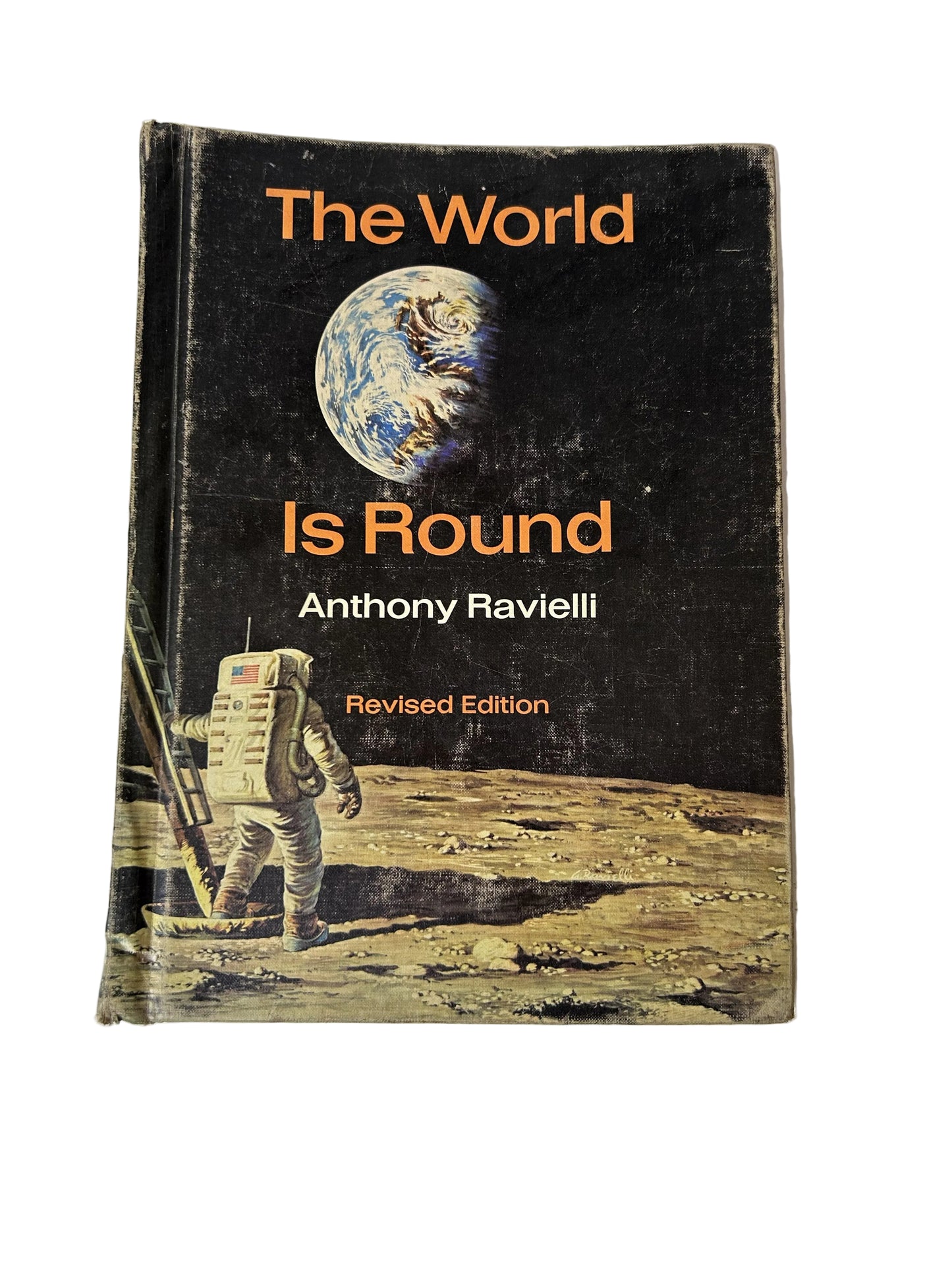 The World Is Round — Revised Edition Hardcover | Anthony Ravielli / Viking Press (c. 1971) | Former Library Copy
