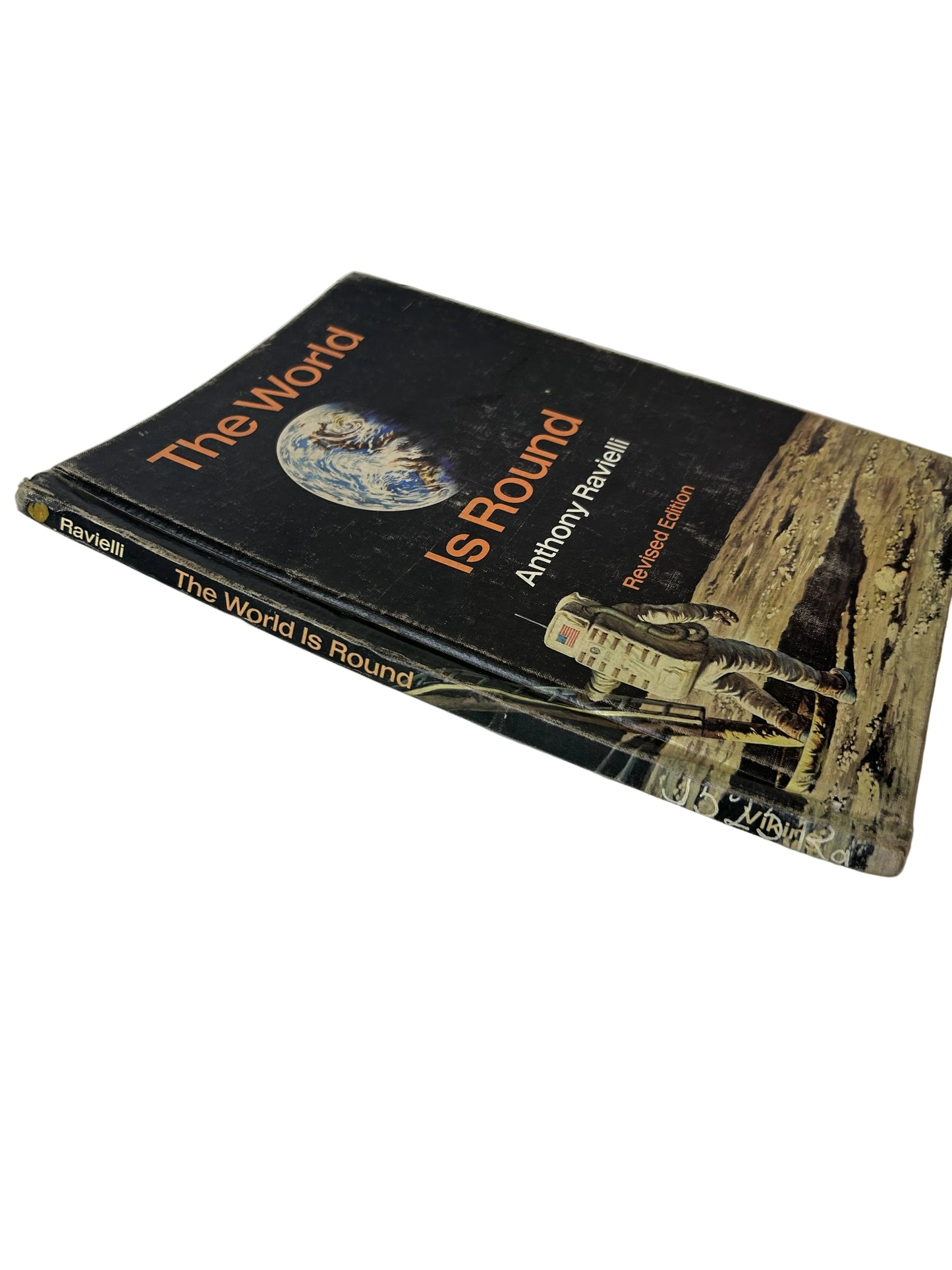 The World Is Round — Revised Edition Hardcover | Anthony Ravielli / Viking Press (c. 1971) | Former Library Copy