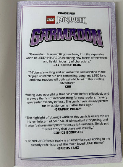 LEGO Ninjago: Garmadon — Softcover Graphic Novel | Tri Vuong / Image Comics / Skybound (2023) | 2nd Printing