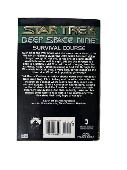 Star Trek: Deep Space Nine #6 — Field Trip | John Peel / Pocket Books (1995) | Jake & Nog vs. Cardassian Raiders
